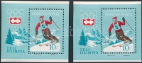 130 különféle blokk 1963-1987 2-2 példányban, fotóalbumban