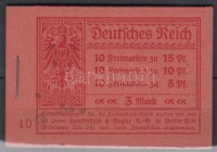 1919 Teljes bélyegfüzet Mi MH 12