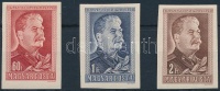 1949/1950 J. V. Sztálin (I.)  vágott sor (3.000)