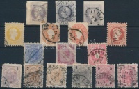 Ausztria 1851-1905 16 db klasszikus bélyeg