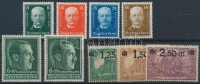 Deutsches Reich 9 klf bélyeg (Mi EUR 135,-)