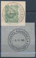 Román Posta Konstantinápoly 1919 Mi 6 kivágáson