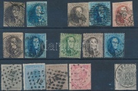 Belgium 15 db klasszikus bélyeg