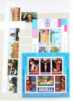 Anguilla, Antiqua, Barbuda, Barbados modern gyűjtemények rengeteg motívum sorral és blokkal berakóban / modern collections with a lot of nice thematic sets and blocks, in stockbook (Mi EUR 540.-)
