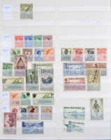 Csendes óceáni angol gyarmatok, területek legnagyobbrészt postatiszta gyűjtemény rengeteg szép motívum kiadással, 24 lapos A/4 berakóban  / Pacific Ocean British colonies and Commonwealth nice collection with a lot of thematic issues (Mi