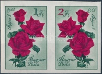 1961 Május 1. (VII) vágott összefüggő pár (4.000)
