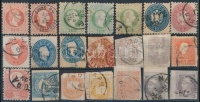 Ausztria, Magyarország 1851-1900 21 db klasszikus bélyeg