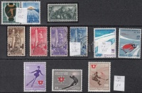 Sport alapgyűjtemény országonként berakólapokon, 3 HAWID tokban / Sports basic collection on stockcards, in 3 boxes (Mi. EUR 870.-)
