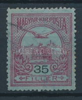 1913 Turul 35f az 50f helyett tévnyomat (104.000) / Error Mi 120F 35f for 50f