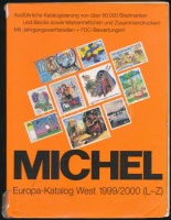MICHEL Nyugat-Európa 1999/2000 2 kötetes katalógus (sérült a gerincük)