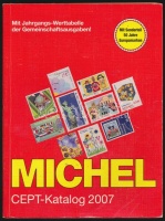MICHEL CEPT katalógus 2007