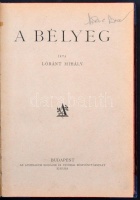 Lóránt Mihály: A bélyeg 1925