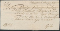 1817 Hivatalos levél Zilah - Győr (Közép-Szolnok vármegyei  hagyatéki ügyben)