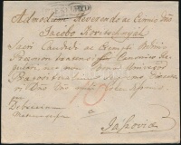 ~1830 Portós levél 'SZÉKELYHID' (Gudlin 350 pont)