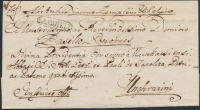 1844 Ex offo levél 'S.A.UJHELY' bélyegzéssel (Gudlin 150 pont)