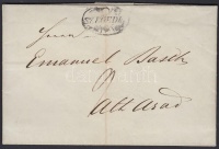 1846 Portós levél / Unpaid cover 'SZEGEDIN' - Alt Arad