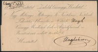 1846 Ex offo 'N:KALLO' - Unghvár