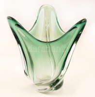 Valsaint Lambert váza, formába öntött, apró karcolással, jelzett, m:19 cm / Valsaint Lambert vase with a small scratch, signed.