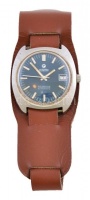 Roamer Searock automatic férfi karóra, működik bőr szíjjal, naptáras