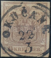 1850 6kr MP III. teljes / jó szélekkel 'OKUCANE'