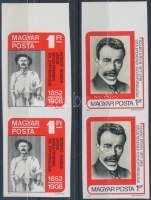 1977 Munkásmozgalom (III.) vágott sor ívszéli párokban (4.000)