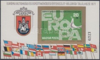 1977 Európai Biztonsági és Együttműködési Értekezlet (VI) vágott blokk (5.000)