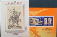 1978 75 éves a motoros repülés + 1979 Festmény (XVIII) - Albrecht Dürer vágott blokkok (12.000)