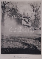 Az Érdekes Újság I. világháborús harctéri képeiből: Por takarja az autót /
<br/>Military photo from World War I, 28x36cm