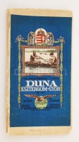 Duna Esztergom-Győr vízisporttérkép, Magyar Királyi Állami Térképészeti Intézet 24x192 cm.