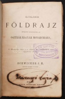 Schwicker, J[ános] H[enrik]: Általános földrajz, különös tekintettel az Osztrák-Magyar Monarchiára. A népiskolák felső, s a polgári és középtanodák alsó osztályaik számára. Pest, 1871, Aigner Lajos. Számos érdekes