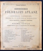 Rendszeres földrajzi atlasz. Szerk.: Kozma Gyula. Bp., é. n., Dobrowsky és Franke. Papírkötésben, megviselt állapotban.