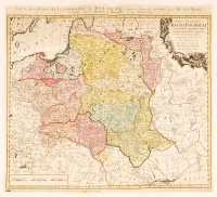 1773 Tobias Mayer; Homann Heirs: Carte des Etats de la couronne de Pologne, régi Lengyelország térkép. Színezett rézmetszet 51x47 cm /
1773 Tobias Mayer; Homann Heirs: Carte des Etats de la couronne de Pologne, map of Poland, Colored