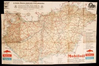 cca 1890-1960 4 db közlekedési térkép. Busz, vonat, autó / 4 traffic maps