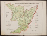 cca 1923-1938 Békés, Bihar, Csanád-Arad-Torontál, Jász-Nagykun-Szolnok vármegye közigazgatási térképe, tervezte Dr. Kéz Andor(1891-1968), 32x24 cm