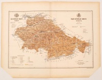 Nagy-Küküllő  megye térképe, Gönczy Pál - Kogutowicz Manó: Magyarország megyéinek kézi atlasza. Tervezte: - -, rajzolta: - - Bp. (1890.) Posner Károly Lajos és fia. Sarok levágva, 56x45cm