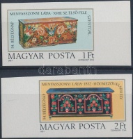 1981 Bélyegnap (54.) vágott ívszéli sor (2.500)