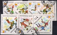1982 Labdarugó VB vágott sor (**3.000)