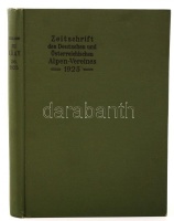 Zeitschrift des Deutschen und Österreichisen Alpenverein. 1925. Innsbruck, 1925. Verlag des D. und Ö. Alpenvereins. Nagyon sok képpel.  egészvászon kötésben, szép állapotban / With many illustrations, in  full linen binding, in nice
