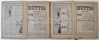 Biendl, Hans (Hrsg.) und Alfred v. Radio-Radis: Skitouren in den Ostalpen. Band I. II. 
Wien, 1906. Adolf Holzhausen, Egészvászon kötésben / In painted full linen binding