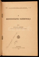 Valló Árpád: A méhtenyésztés vezérfonala. 
Budapest, 1914. Pallas. 188 p. Korabeli amatőr vászonkötésben