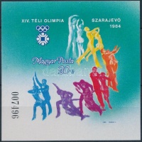 1983 Téli olimpia (VII) vágott blokk (3.500)
