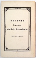 Joseph Petzval: Bericht über die Ergebnisse einiger dioptrischer Untersuchungen - reprint. Bp., 1975, Akadémiai. Kiadói kopottas, javított nylkötésben, bibliofil példány. Kiadói védőtokban.