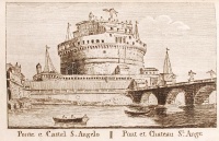 Vasi, Mariano: Itinerario istruttivo di Roma. antica e moderna ovvero descrizione generale dei monumenti antichi e moderni ... Riveduta, corretta ed accresciuta da A. Nibby. I.-II. Rom, 1818. Stamperia de Romanis, 47 metszettel és két metszett,