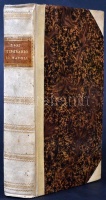 Itinerario istruttivo da Roma a Napoli ovvero descrizione generale de' piu' insigni ... ed architettura di questa celebre citt&#224; e delle sue vicinanze Rom, 1816. Pressol'autore. 33 metszettel és két metszett, kihajtható térképpel, jó