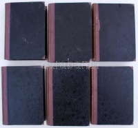 Karl von Rotteck: Allgemeine Geschichte vom Anfang der historischen Kenntniß bis auf unsere Zeiten. I-X. Braunschweig, 1854-55, Verlag von George Westermann. Hat kötetben. Korabeli félvászonkötésben, jó állapotban.