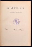 Komédiások. Ditrói Mór emlékiratai. Bp., é.n., Közlekedési Ny. 174 p., 20 t. Kiadói, kopottas egészvászon-kötésben, könyvtári példány volt. A szerző aláírásával!