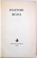 Pásztori Múzsa. Görög bukolikus költők. Bp., 1961, Magyar Helikon. Kiadói kopottas, selyemkötésben, számozott (70.) bibliofil példány. A borítótáblák megvetemedtek.