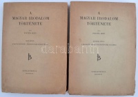 Pintér Jenő: A magyar irodalom története. Bp., 1942, Bibliotheca (Franklin Nyomda). Kiadói felvágatlan papírkötésben.