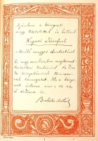 Dante Komédiája I. kötet: A pokol. Fordította Babits Mihály. Bp., 1913, Révai. A fordító dedikációjának kézírás-facsimiléjével. Első magyar  nyelvű kiadás. Kiadói kopottas, sérült félvászonkötésben.