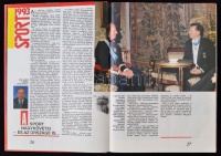 Sport 1993. Bp., 1994, Magyar Olimpiai Bizottság. Kiadói modern keménykötésben. Számos egészoldalas fotóval.